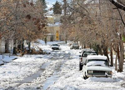 بارش برف و کولاک در تهران و 17 استان دیگر